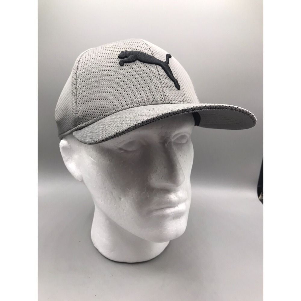PUMA Evercat Mesh Stretch Fit Cap In The Color White In The Size (L/XL) NWT